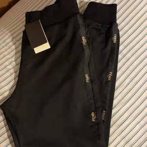 Fendi logo joggers